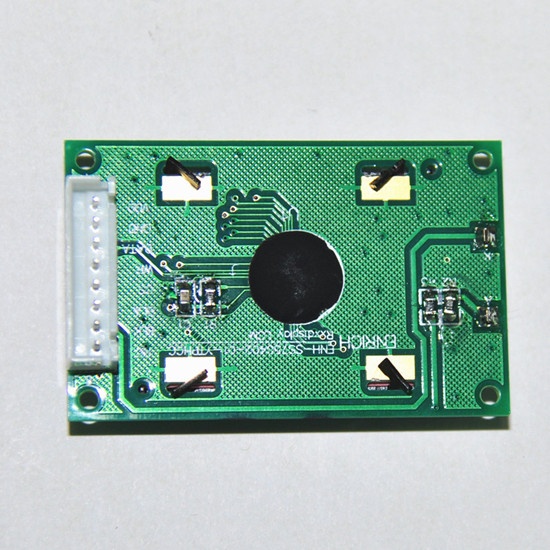 Small size monochrome LCD module pcb connector white background with black character led backlight Small size monochrome LCD module pcb connector white background with black character led backlight
