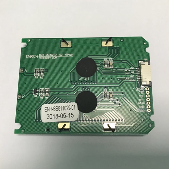 Custom Segment LCD With Controller For Thermostat Custom Segment LCD With Controller For Thermostat