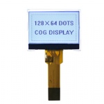 128x64 Graphic LCD Display FPC Connect With White Backlight