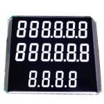 Custom VA Fuel Dispenser Segment LCD Display