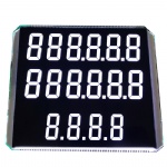 Custom VA Fuel Dispenser Segment LCD Display