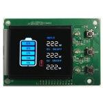 VA Segment LCD Display Module Printed Color