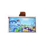 5.0 inch TFT LCD display resolution 800x480 for automotive