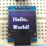 OLED graphic display manufacturers 64x48 pixels with pcb board