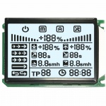 Custom Segment LCD With Controller For Thermostat