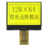 Graphic LCD Display 128x64 Pixels Yellow-Green Backlight