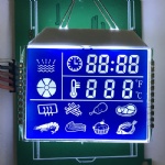 HTN Blue Digit 7 Segment LCD