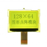 128x64 Graphic LCD Display Yellow-Green LCD